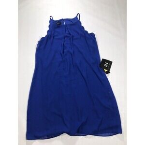 I.N. San Francisco medium Blue sleeveless midi dress